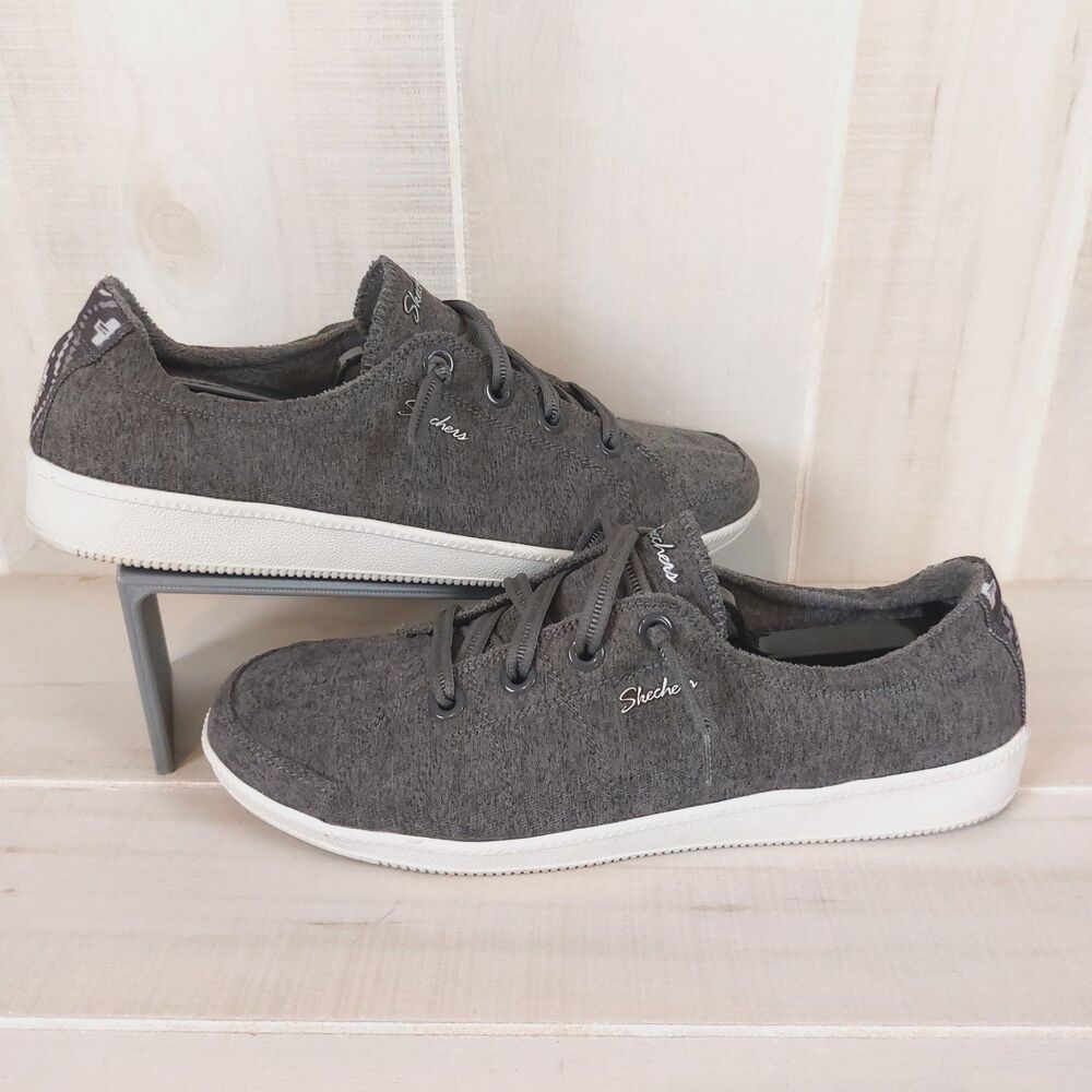 Skechers Madison Ave Slip On Fashion Sneaker Women's Size 10 Gray